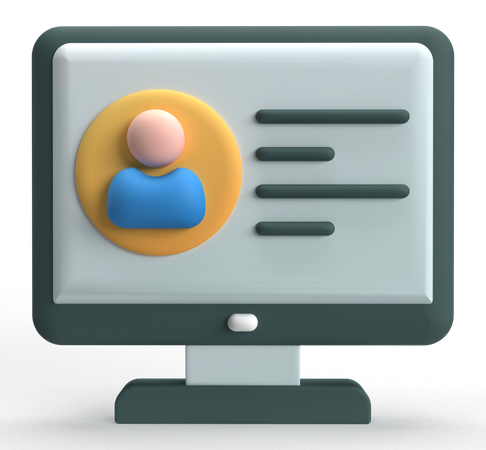 Usuario de la cuenta  3D Icon