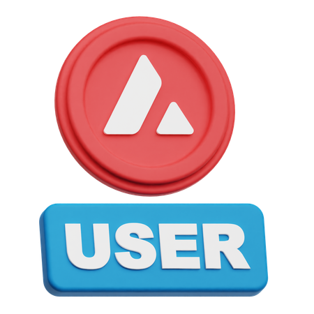Usuário do avalanche  3D Icon