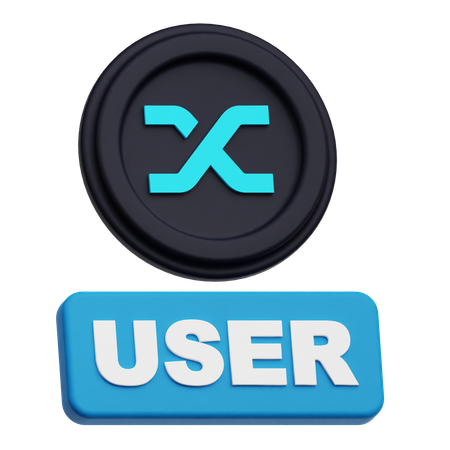 Usuário do synthetix  3D Icon