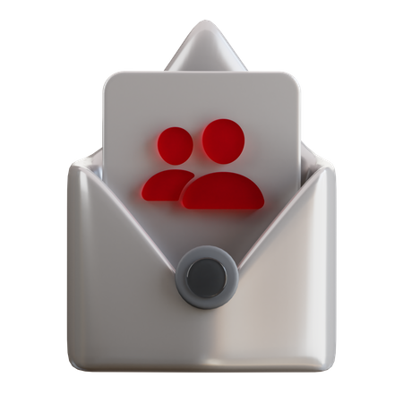 E-mail do usuário  3D Icon