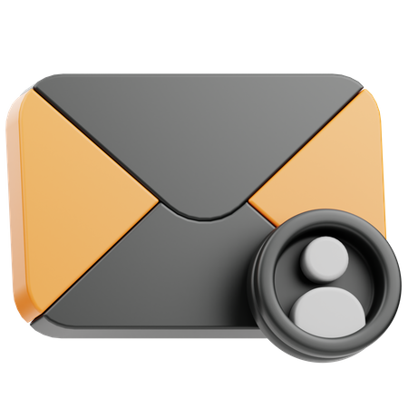 E-mail do usuário  3D Icon