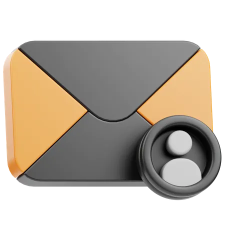 E-mail do usuário  3D Icon