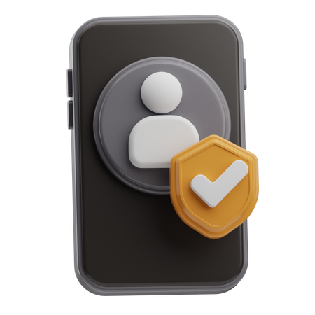 Usuário protegido  3D Icon