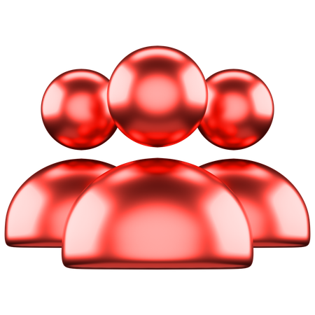 Usuários  3D Icon
