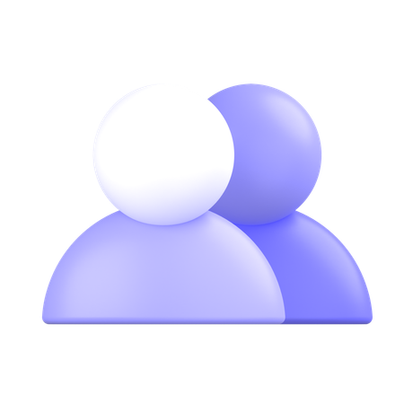 Usuarios  3D Icon