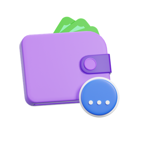 Usw. Brieftasche  3D Icon