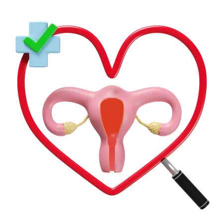 Uterus Research  3D Icon