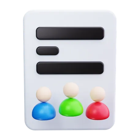 Utilisateur  3D Icon