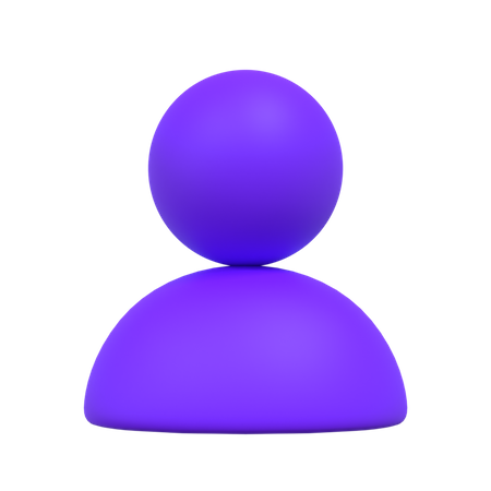 Utilisateur  3D Icon