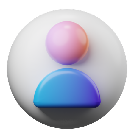 Utilisateur  3D Icon