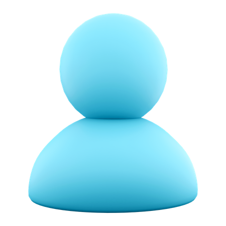 Utilisateur  3D Icon
