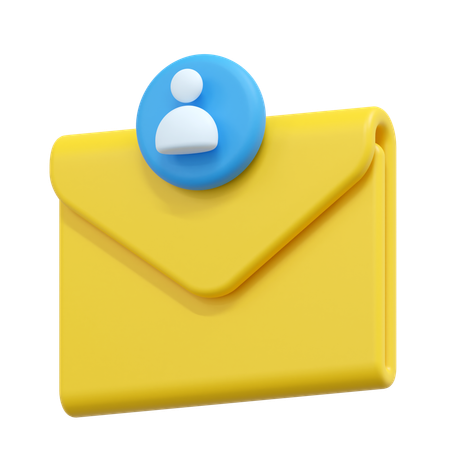 E-mail de l'utilisateur  3D Icon