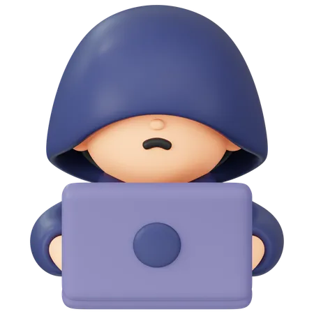 Utilisateur incognito  3D Icon