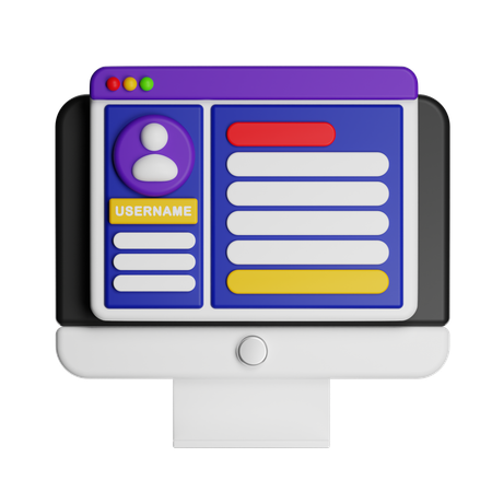 Internaute  3D Icon