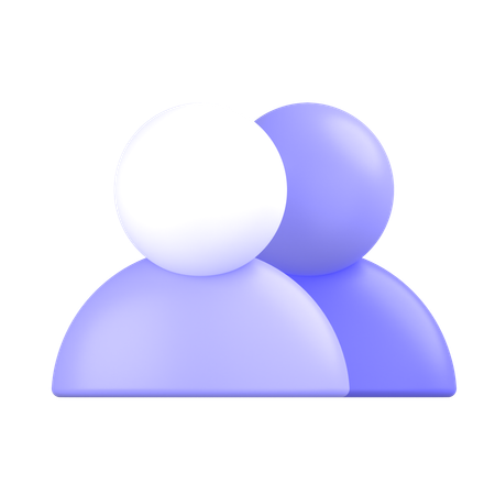 Utilisateurs  3D Icon