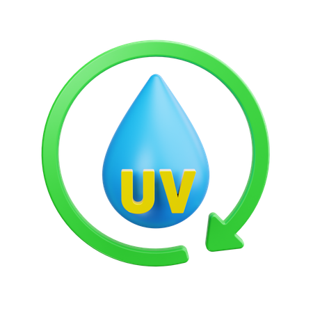 UV  3D Icon