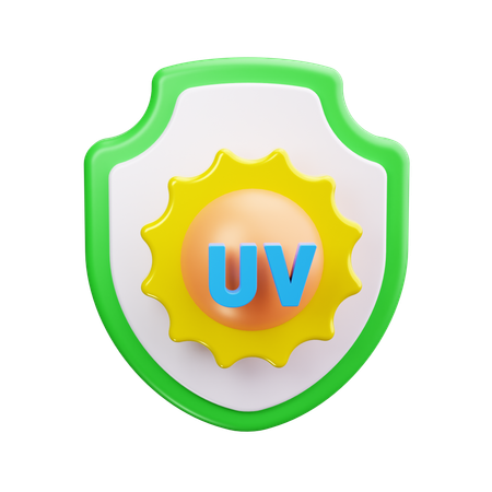 Uv  3D Icon