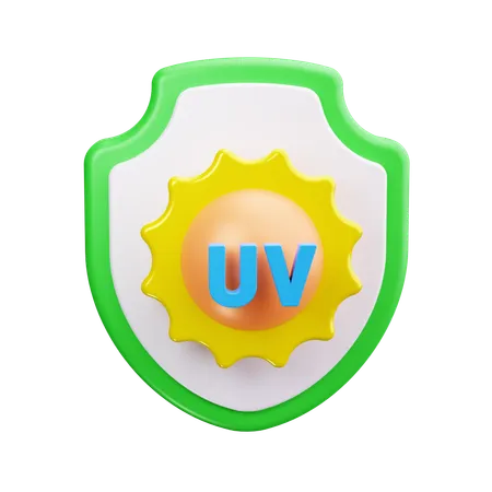 Uv  3D Icon