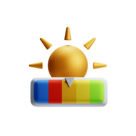 Uv Index  3D Icon