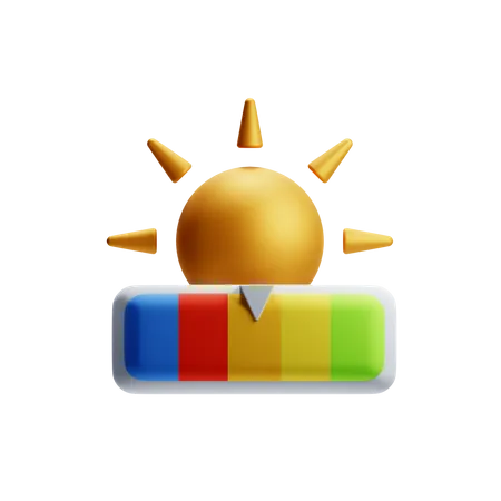 Uv Index  3D Icon