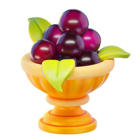 Uvas de comunhão  3D Icon