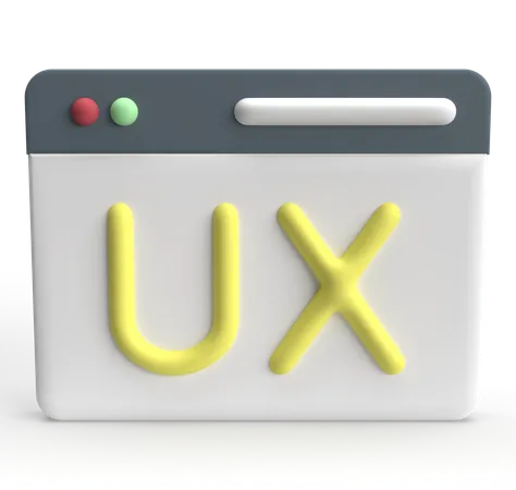 UX  3D Icon