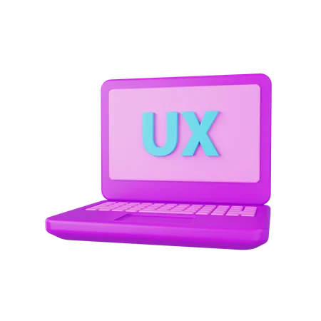 Ux Designing  3D Icon