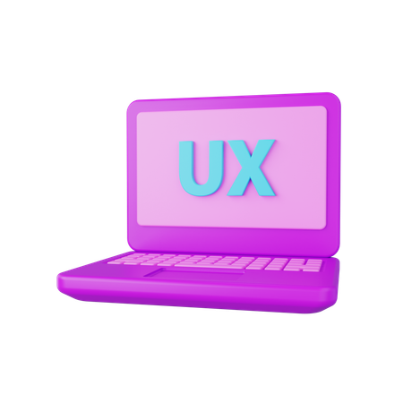 Ux Designing  3D Icon