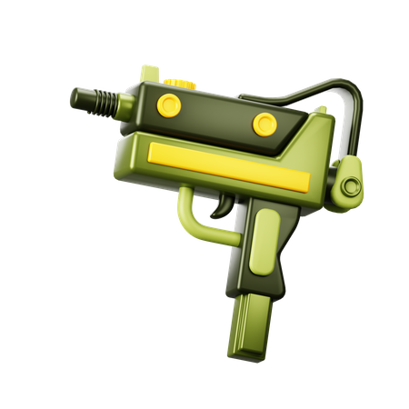 Uzi  3D Icon