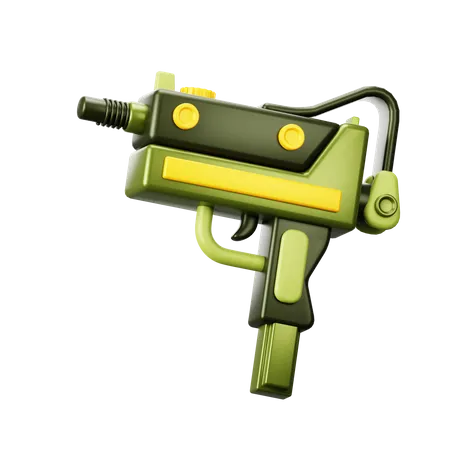 Uzi  3D Icon