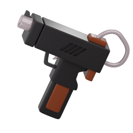 Uzi  3D Icon