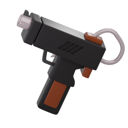 Uzi  3D Icon