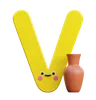 V