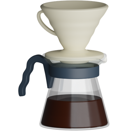 V 60 Ceramic Dripper  3D Icon