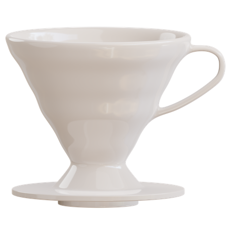 Goutteur de café V 60  3D Icon