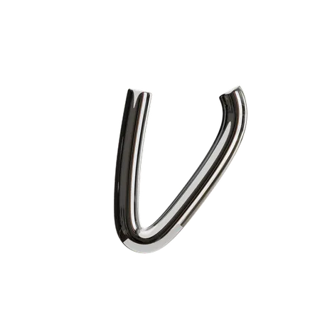 V Letter  3D Icon