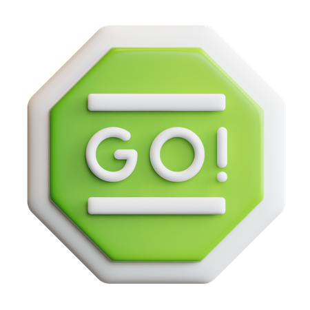 Vá embarcar  3D Icon