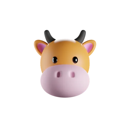 Vaca  3D Icon