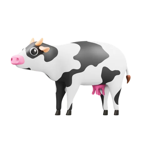 Vaca  3D Icon