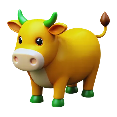 Vaca  3D Icon