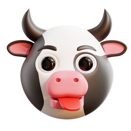 Vaca  3D Icon