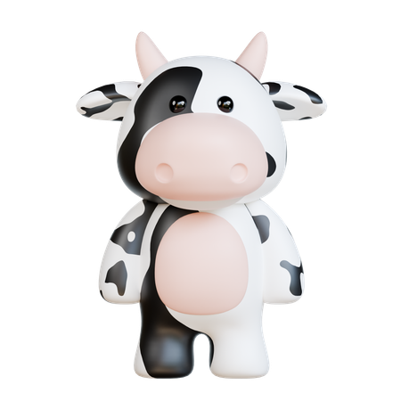 Vaca  3D Icon