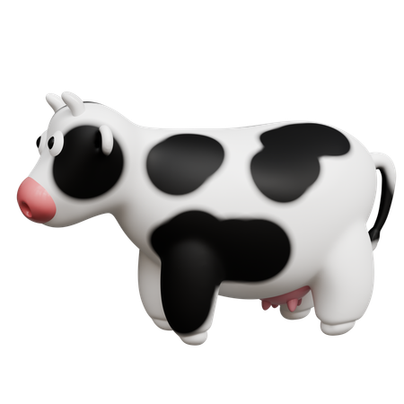 Vaca  3D Icon