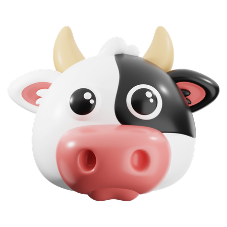 Vaca  3D Icon