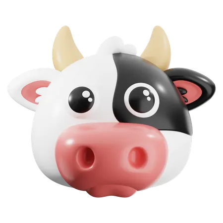 Vaca  3D Icon