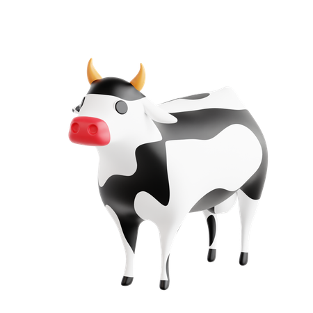 Vaca  3D Icon