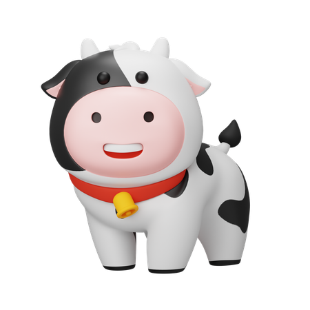 Vaca  3D Icon