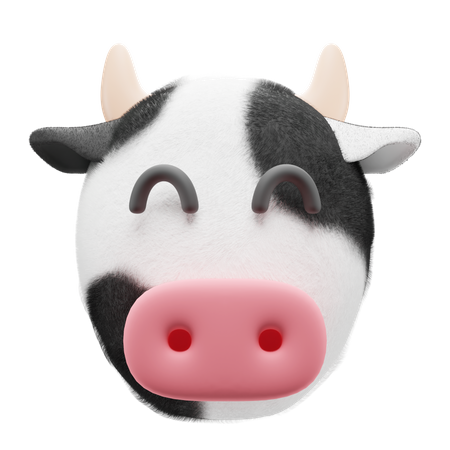 Vaca  3D Illustration