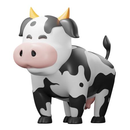 Vaca  3D Icon