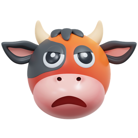 Vaca brava  3D Icon